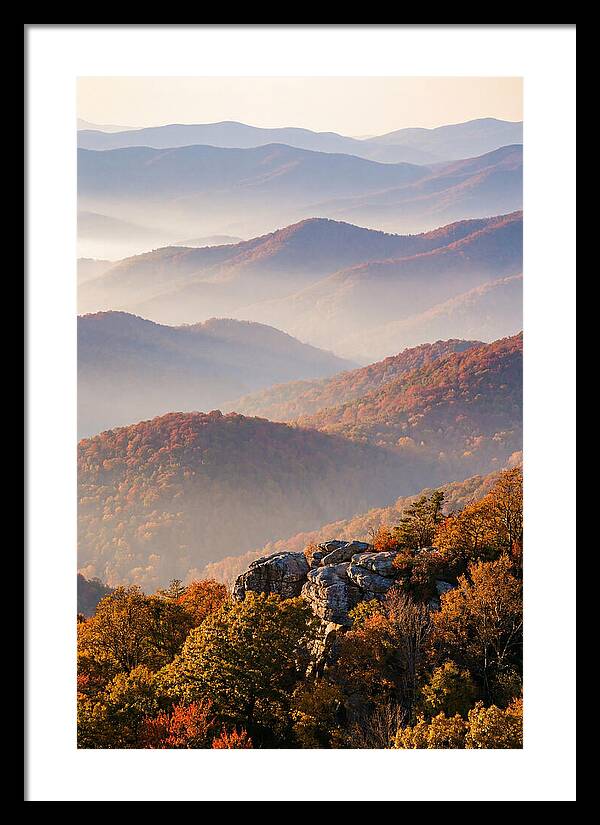 Blue Ridge Parkway Autumn Serenity