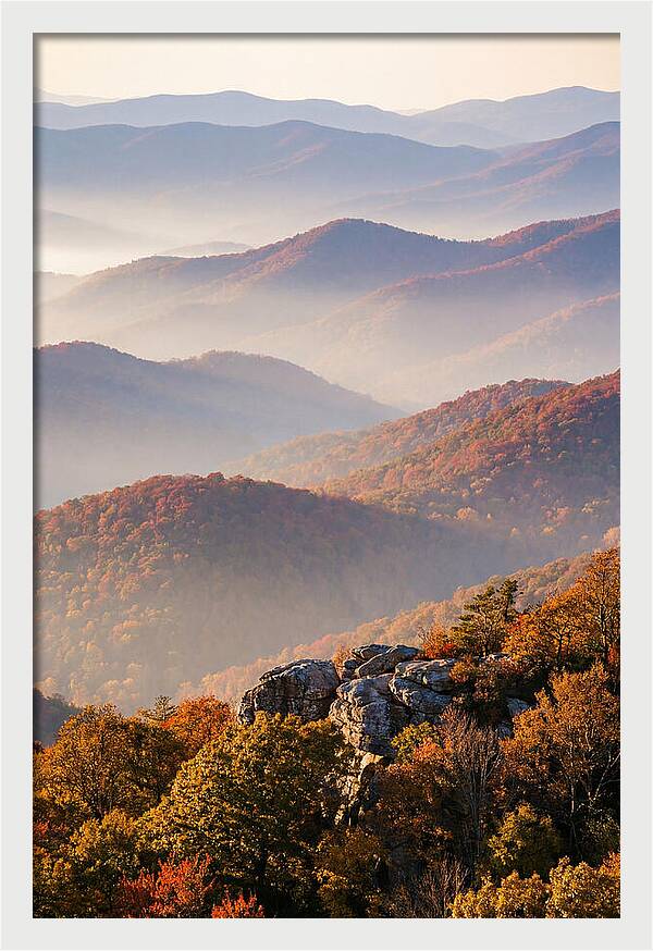 Blue Ridge Parkway Autumn Serenity