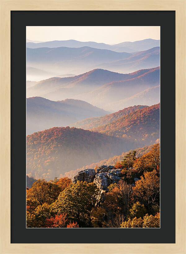 Blue Ridge Parkway Autumn Serenity