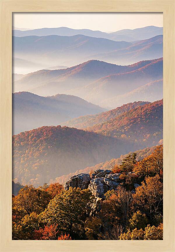 Blue Ridge Parkway Autumn Serenity
