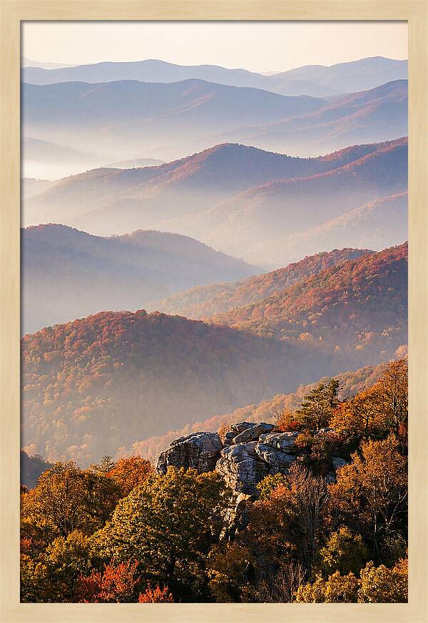 Blue Ridge Parkway Autumn Serenity