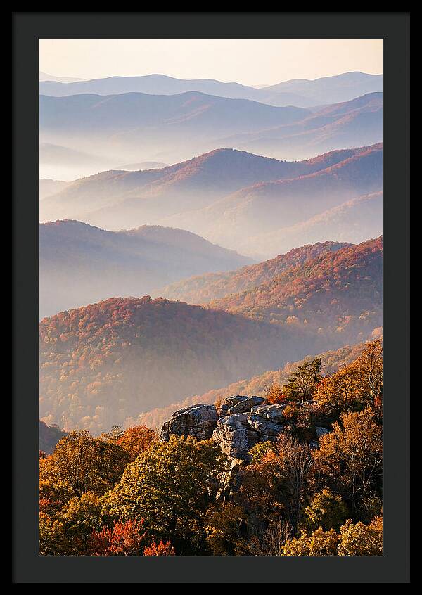 Blue Ridge Parkway Autumn Serenity