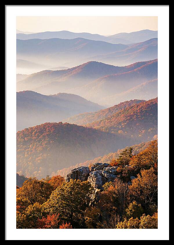 Blue Ridge Parkway Autumn Serenity