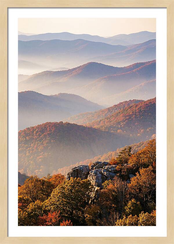 Blue Ridge Parkway Autumn Serenity