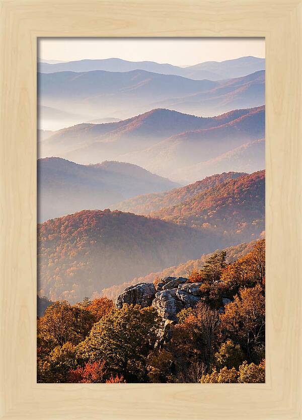Blue Ridge Parkway Autumn Serenity