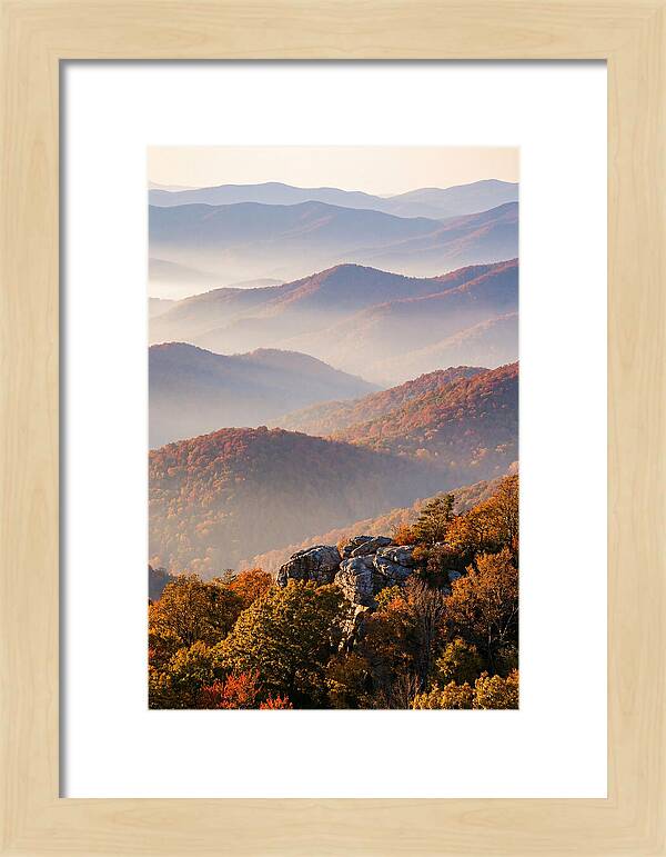 Blue Ridge Parkway Autumn Serenity