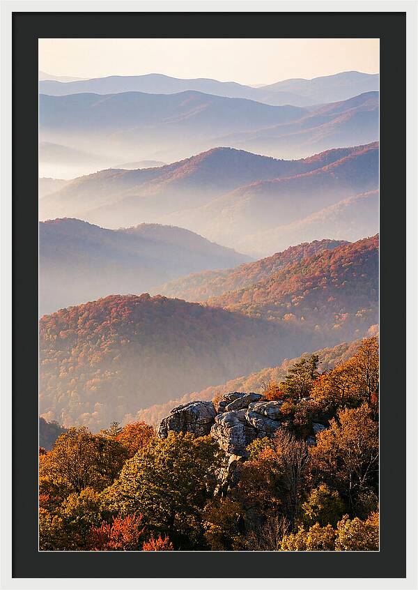 Blue Ridge Parkway Autumn Serenity