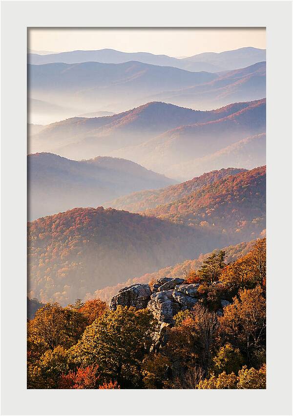 Blue Ridge Parkway Autumn Serenity