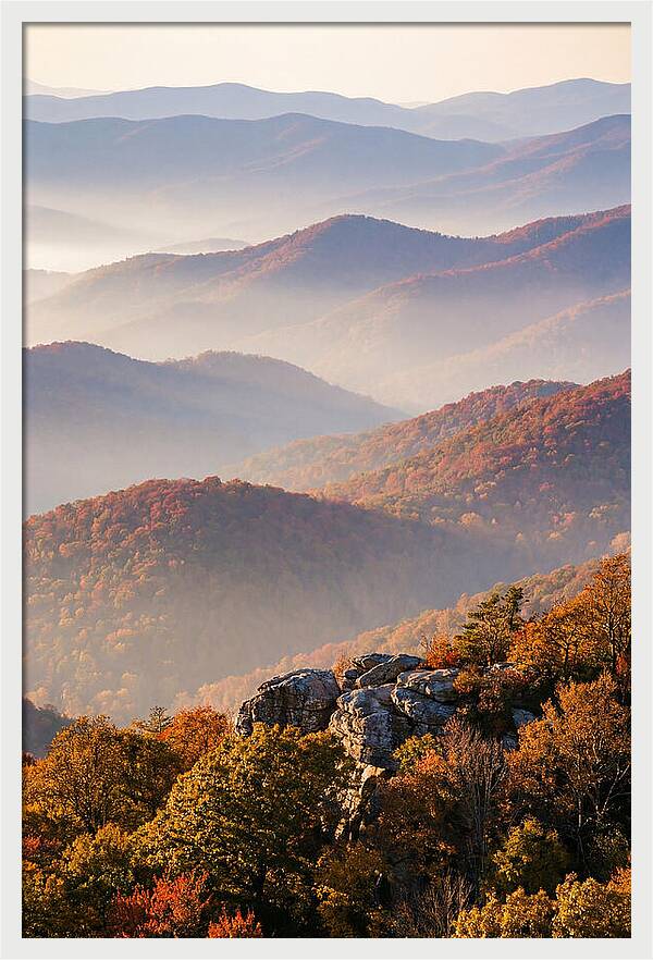 Blue Ridge Parkway Autumn Serenity
