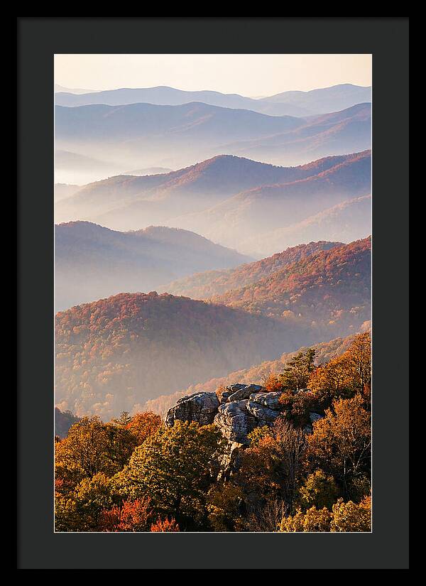 Blue Ridge Parkway Autumn Serenity