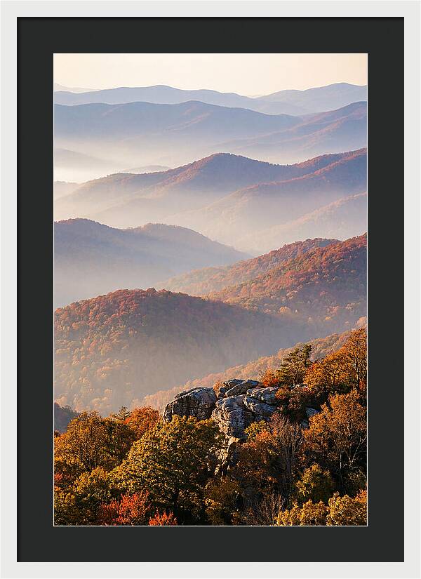 Blue Ridge Parkway Autumn Serenity