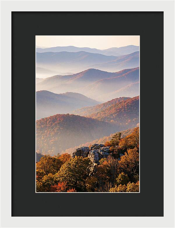 Blue Ridge Parkway Autumn Serenity