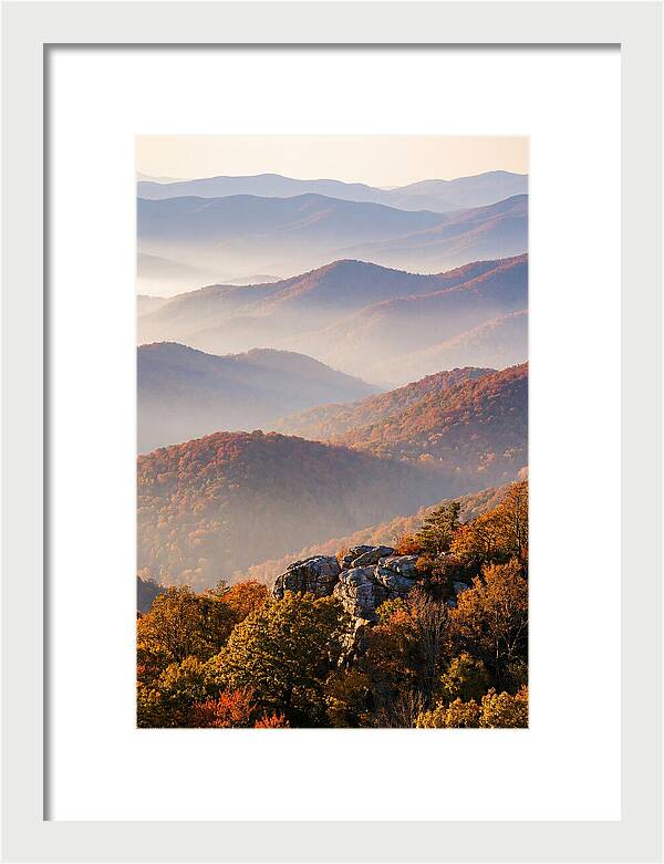 Blue Ridge Parkway Autumn Serenity