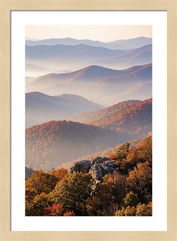 Blue Ridge Parkway Autumn Serenity