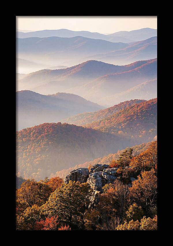 Blue Ridge Parkway Autumn Serenity