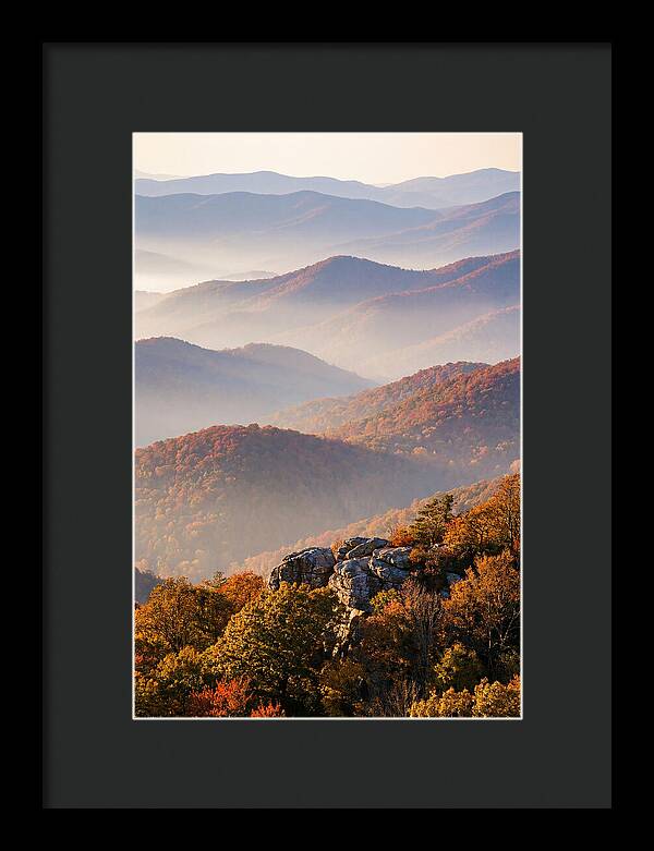 Blue Ridge Parkway Autumn Serenity
