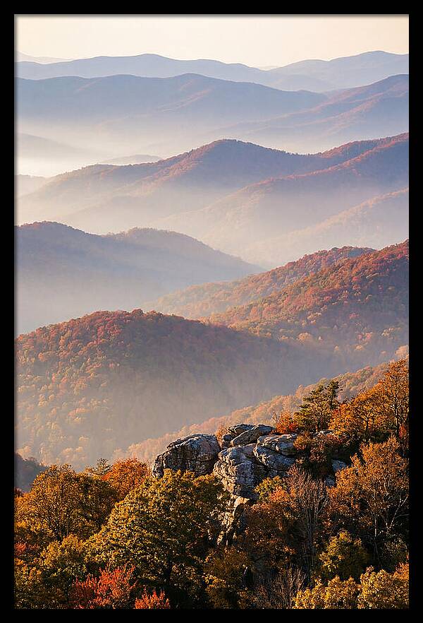 Blue Ridge Parkway Autumn Serenity