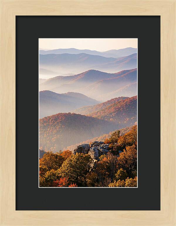 Blue Ridge Parkway Autumn Serenity