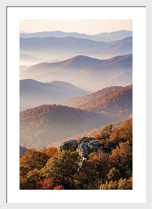 Blue Ridge Parkway Autumn Serenity