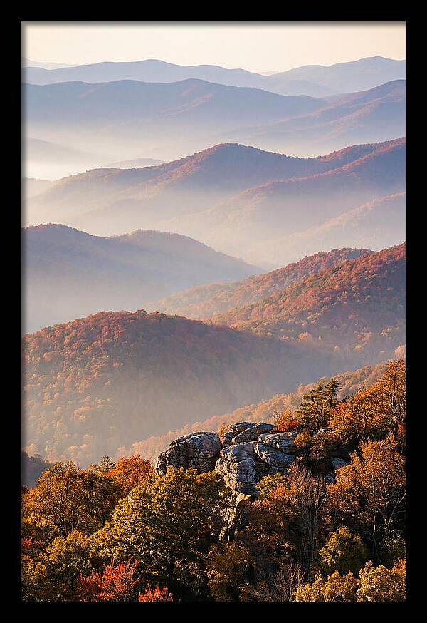 Blue Ridge Parkway Autumn Serenity