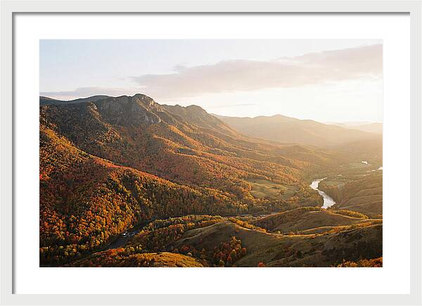 Blue Ridge Parkway Autumn Vista