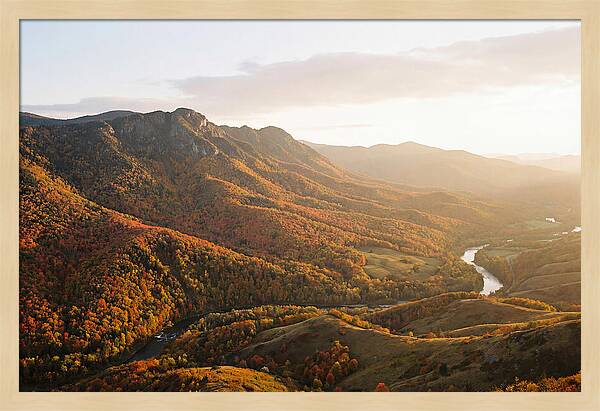 Blue Ridge Parkway Autumn Vista