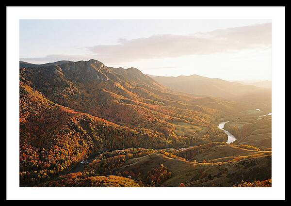 Blue Ridge Parkway Autumn Vista
