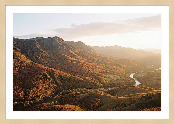 Blue Ridge Parkway Autumn Vista