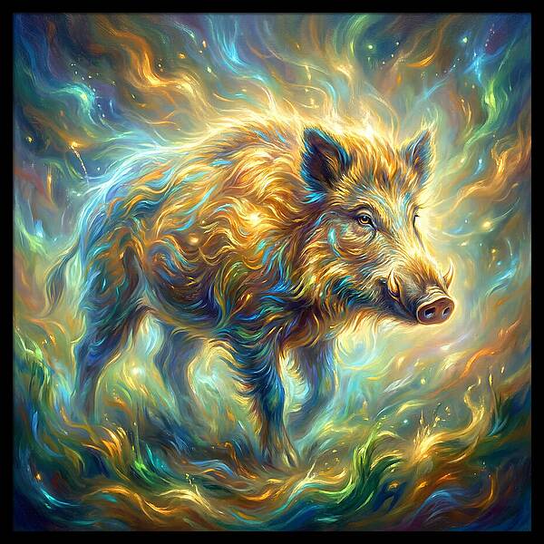Boar In Motion