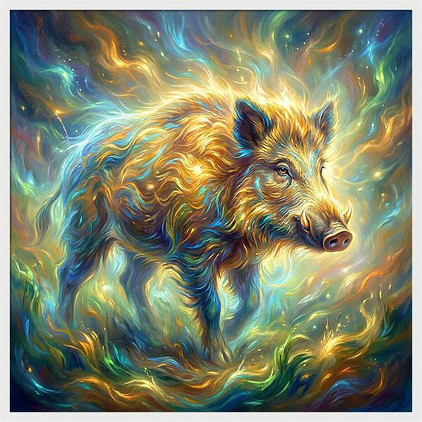 Boar In Motion