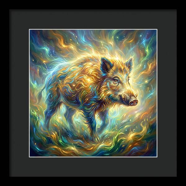 Boar In Motion