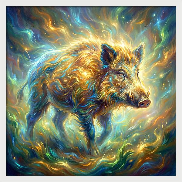 Boar In Motion