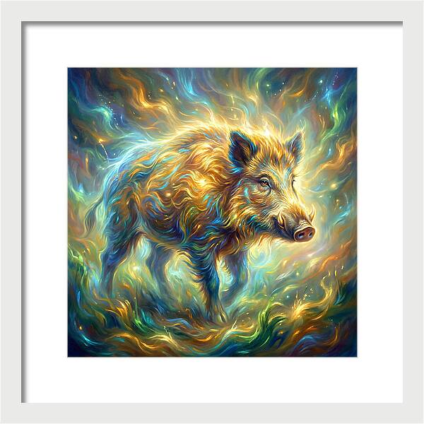 Boar In Motion