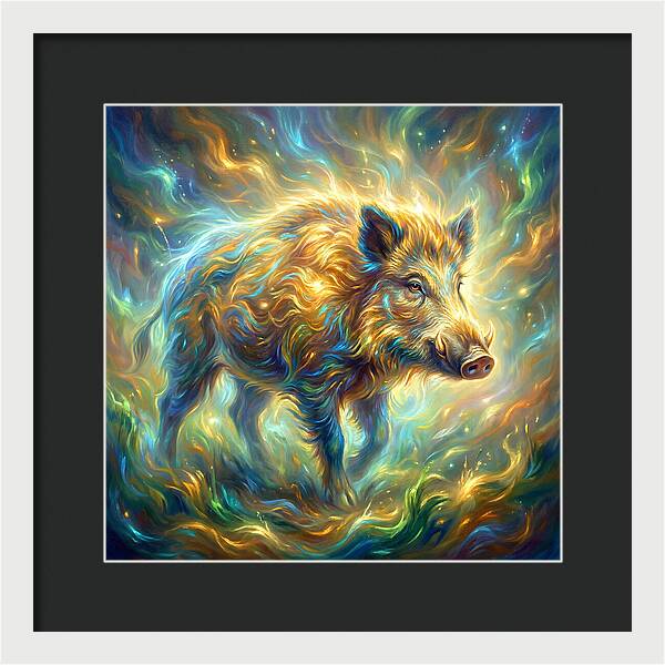 Boar In Motion