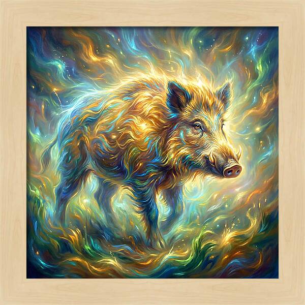 Boar In Motion