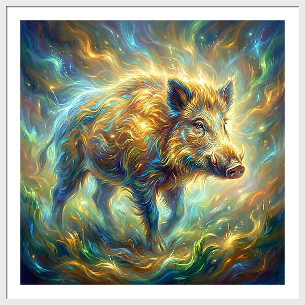 Boar In Motion