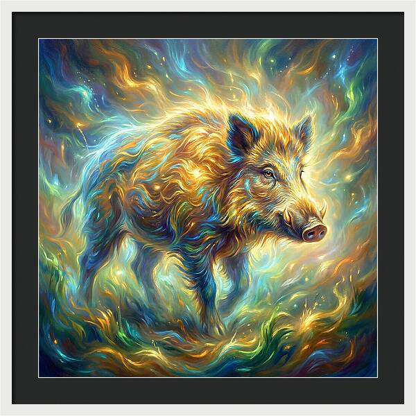 Boar In Motion
