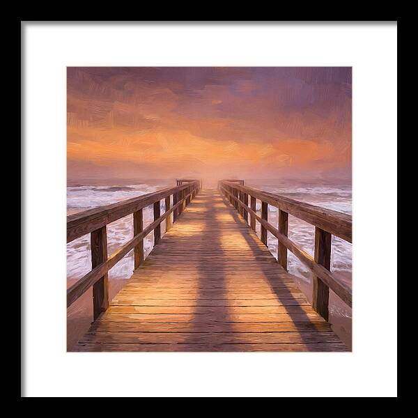 Boardwalk At Dusk
