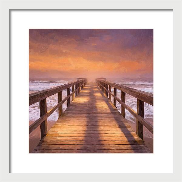 Boardwalk At Dusk