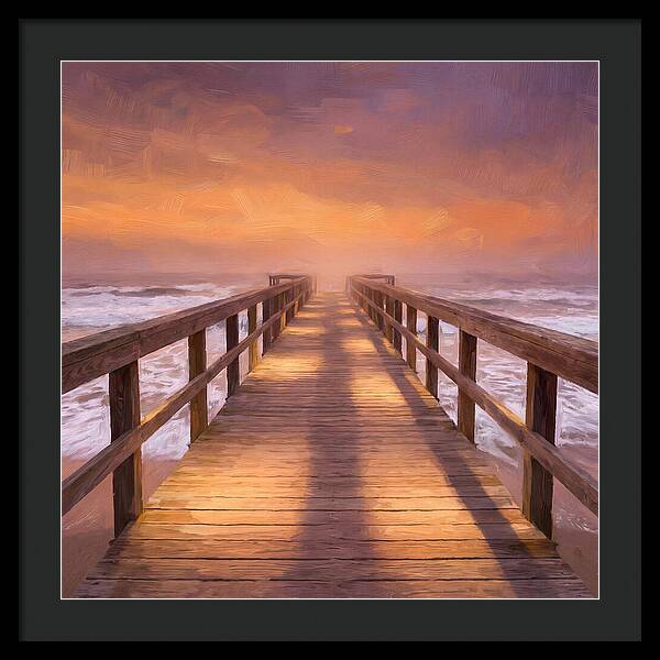 Boardwalk At Dusk