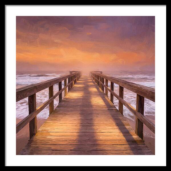 Boardwalk At Dusk