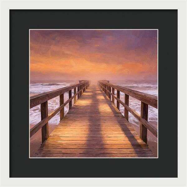 Boardwalk At Dusk