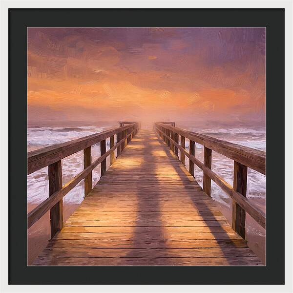 Boardwalk At Dusk
