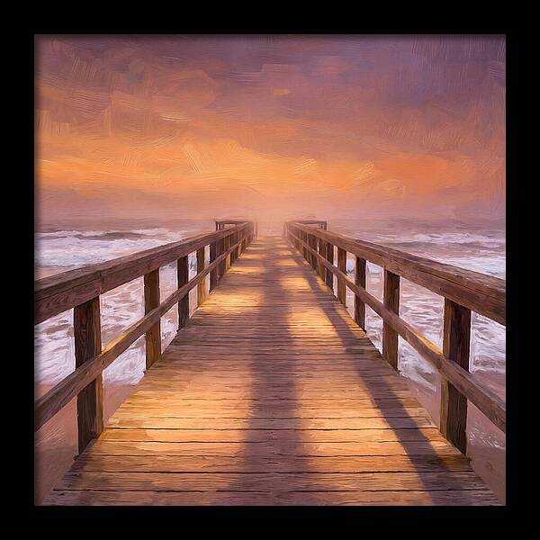 Boardwalk At Dusk