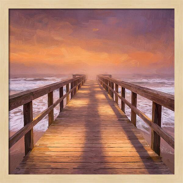 Boardwalk At Dusk