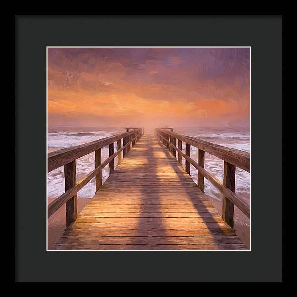 Boardwalk At Dusk
