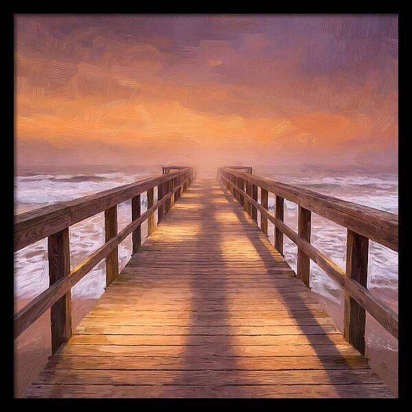 Boardwalk At Dusk
