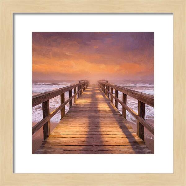 Boardwalk At Dusk
