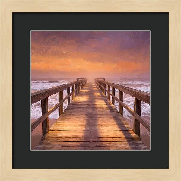 Boardwalk At Dusk