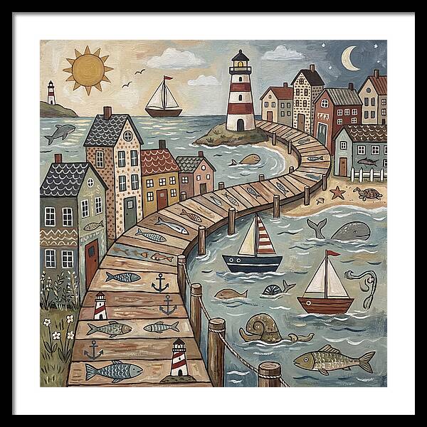 Boardwalk By The Sea